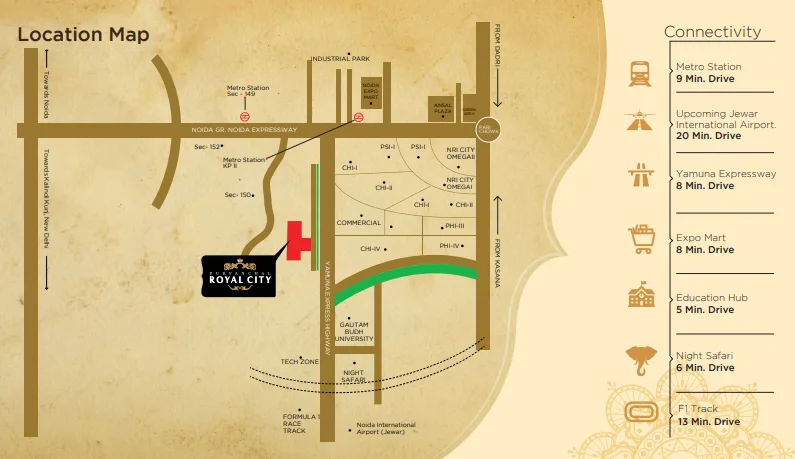 Purvanchal Royal Square Chi-V Greater Noida